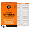 종근당건강 관절연골엔 난각막 NEM, 60정, 4개
