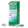 옵티프리 퓨어모이스트 렌즈세정액 + 렌즈케이스, 300ml, 15개