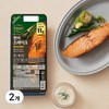 비비고 고단백 연어 스테이크 허브 & 페퍼, 2개, 60g