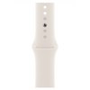 Apple 스마트워치 스포츠 밴드, 스타라이트, 42mm, M/L, 1개