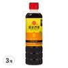 몽고간장 진, 500ml, 3개