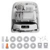 DJI ROMO P 로봇청소기 + 액세서리 키트 세트, 투명 + 화이트(청소기), 단일색상(키트), CR8E