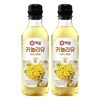 백설 카놀라유, 500ml, 2개