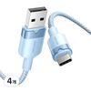 벤션 고급형 USB C타입 고속충전 케이블, 블루, 4개, 1m