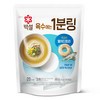 백설 멸치디포리 육수에는 1분링 20개입, 80g, 1개