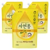 자연퐁 기름기 걱정없는 베이킹소다 앤 레몬 주방세제, 1.18L, 3개