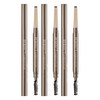 미샤 퍼펙트 아이브로우 스타일러 오토 0.35g, 라이트브라운, 3개