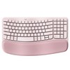 로지텍 WAVE KEYS 무선키보드, 로즈핑크, YR0096