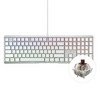 CHERRY 키보드 MX 3.1 RGB MX2A 축 게이밍 기계식 키보드, 화이트, G80-3890HIAKR-0, 갈축