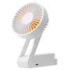 르젠 BLDC 무선 컴팩트 휴대용 스마트폰 거치대 리브팬 탁상용 선풍기, LZMF-ST3700