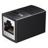 유그린 10Gbps RJ45 키스톤 잭 랜연장 젠더 커플러, 블랙, 1개, 31.9mm