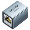 SAMZHE 10Gbps RJ45 인터넷 랜 키스톤 잭 커플러 메탈쉘 연장 젠더, 혼합색상, 1개, 30mm