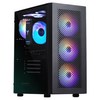 주연테크 2025 카운터 라이젠5 라이젠 9000 시리즈 라데온 RX 9060 XT, 블랙, 16GB, 512GB, WIN11 Home, D496X96XTW-B