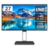 AOC 알파스캔 4K UHD AOC 나노 IPS 도킹스테이션 HDR 400 피벗 무결점 모니터 블랙, 68.5cm, U27U2DP