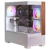 주연테크 2025 카운터 D6 라이젠5 라이젠 9000 시리즈 라데온 RX 9070 XT, 화이트, 16GB, 512GB, Free DOS, D696X97XT-W