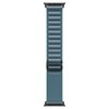 Apple 정품 애플워치 알파인 루프, 라이트 블루 / 블랙 티타늄, 49mm, Small, 1개