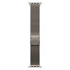 Apple 정품 애플워치 티타늄 밀레니즈 루프, 내추럴, 49mm, Small, 1개