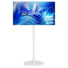 와이드뷰 QLED FHD 화이트에디션 스마트 TV 이동식 TV거치대, 101cm(40인치), GTWV400FHDQ11(TV), EKWBYME38W(거치대), 이동형 스탠드, 고객직접설치