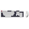 로이체 저소음 풀배열 유선 키보드 마우스 세트, WHITE, RMK-G1000, 일반형