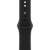 Apple 정품 애플워치 스포츠 밴드, 블랙, 42mm, S/M, 1개