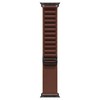 Apple 정품 애플워치 알파인 루프, 버건디 / 블랙 티타늄, 49mm, Small, 1개