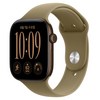 Apple 2026 애플워치 시리즈 12, 다크 브론즈, 46mm, GPS, 알루미늄, 올리브 스포츠 밴드, M/L