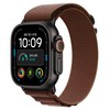Apple 2026 애플워치 Ultra 4, 블랙, 49mm, GPS+Cellular, 버건디 알파인 루프, Small