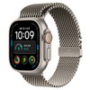 Apple 2026 애플워치 Ultra 4, 내추럴, 49mm, GPS+Cellular, 내추럴 티타늄 밀레니즈 루프, Small