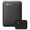 WD Elements Portable USB C 외장하드 전용파우치, 2TB, 블랙(외장하드)