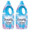 다우니 초고농축 7일지속 탈취파워 섬유유연제 레몬그라스와 라일락 본품, 2L, 2개