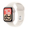 Apple 2025 애플워치 SE3 알루미늄 케이스, 스타라이트, 40mm, GPS+Cellular, 스타라이트, S/M