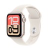 Apple 2025 애플워치 SE3 알루미늄 케이스, 스타라이트, 40mm, GPS+Cellular, 스타라이트, M/L