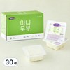 생명물두부 하루한끼 미니두부, 120g, 30개