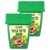샘표 저당 양념쌈장, 500g, 2개
