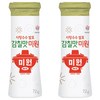 미원 사탕수수발효 감칠맛, 72g, 2개
