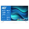 와이드뷰 FHD 화이트에디션 구글 스마트TV, 101cm(40인치), GTWV400FHD11, 스탠드형, 고객직접설치