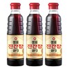샘표 진간장 금F3, 500ml, 3개