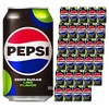 펩시 제로슈거 라임향, 355ml, 72개