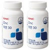 GNC 아연30, 100정, 2개