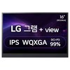 LG전자 WQXGA 그램 +View 모니터, 40cm, 16MR70