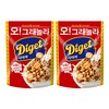 마켓오네이처 오 그래놀라 다이제 시리얼, 250g, 2개