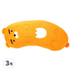 카카오프렌즈 발라당 차량용 목쿠션, 라이언, 3개