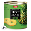 동원 JUST 저스트 노슈가 파인애플 통조림, 2개, 425g