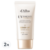 달바 워터풀 내추럴 커버 베이지 톤업 선크림 23호 SPF50+ PA++++, 2개, 50ml