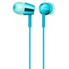 소니 컬러풀 사운드 이어폰 MDR-EX155AP 라이트블루