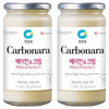 청정원 베이컨 앤 크림 까르보나라 파스타 소스, 350g, 2개