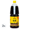 송표 몽고간장, 1.8L, 2개
