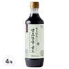 신앙촌 염도낮춘 양조간장 골드, 4개, 860ml