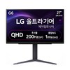 LG전자 QHD 울트라기어 게이밍 모니터, 68.4cm, 27GS75Q