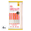 몽고 곰표 비단 소면, 900g, 4개